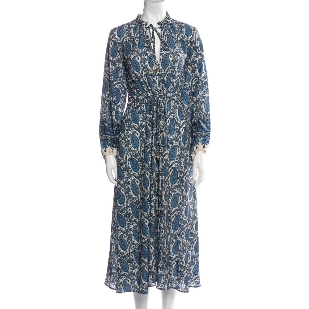 NWOT CARA CARA Paisley Print Midi Length Dress